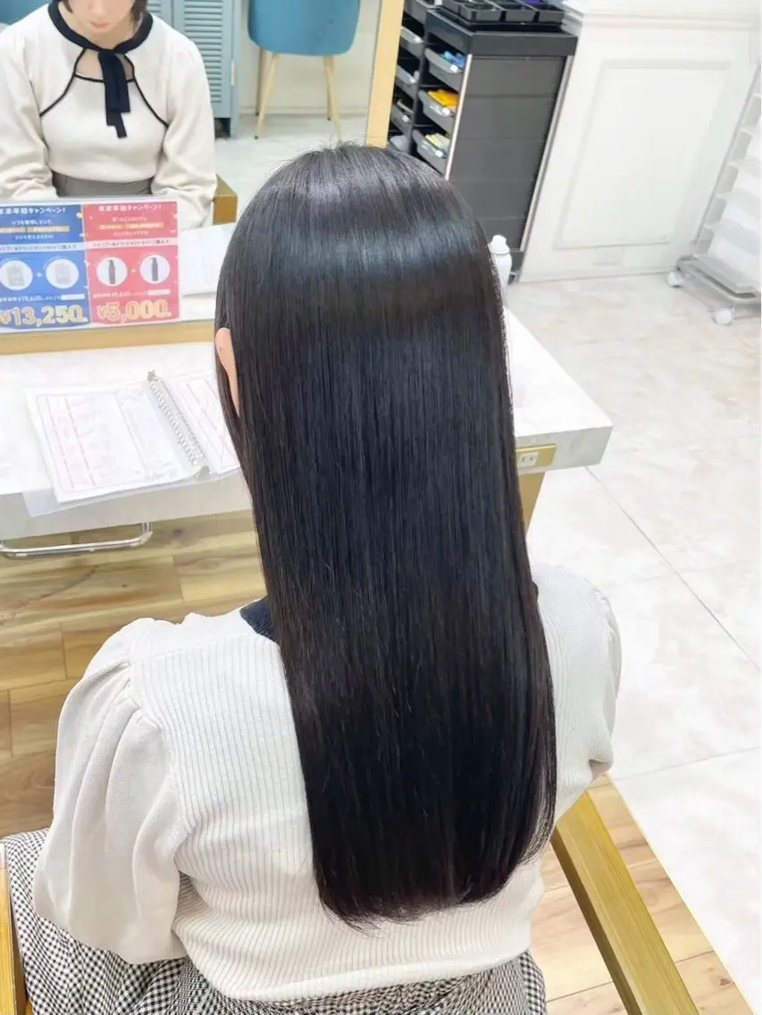 ロング ヘアカラー ✨️ブリーチなしカラ ー✨️/朝香のヘアスタイル