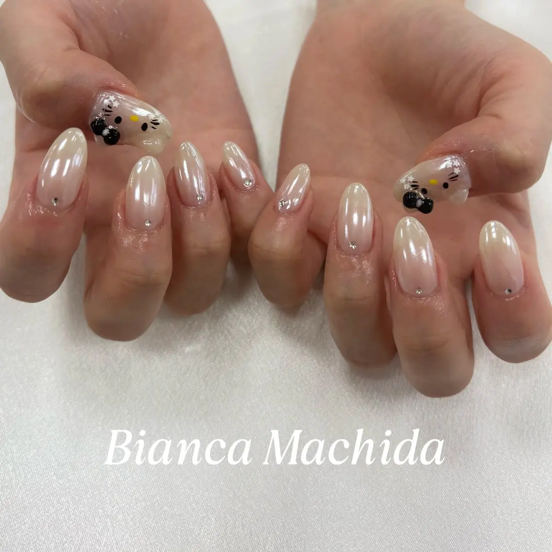 ネイル ハンドネイル Bianca 🌟 yanagihasiのネイルデザイン