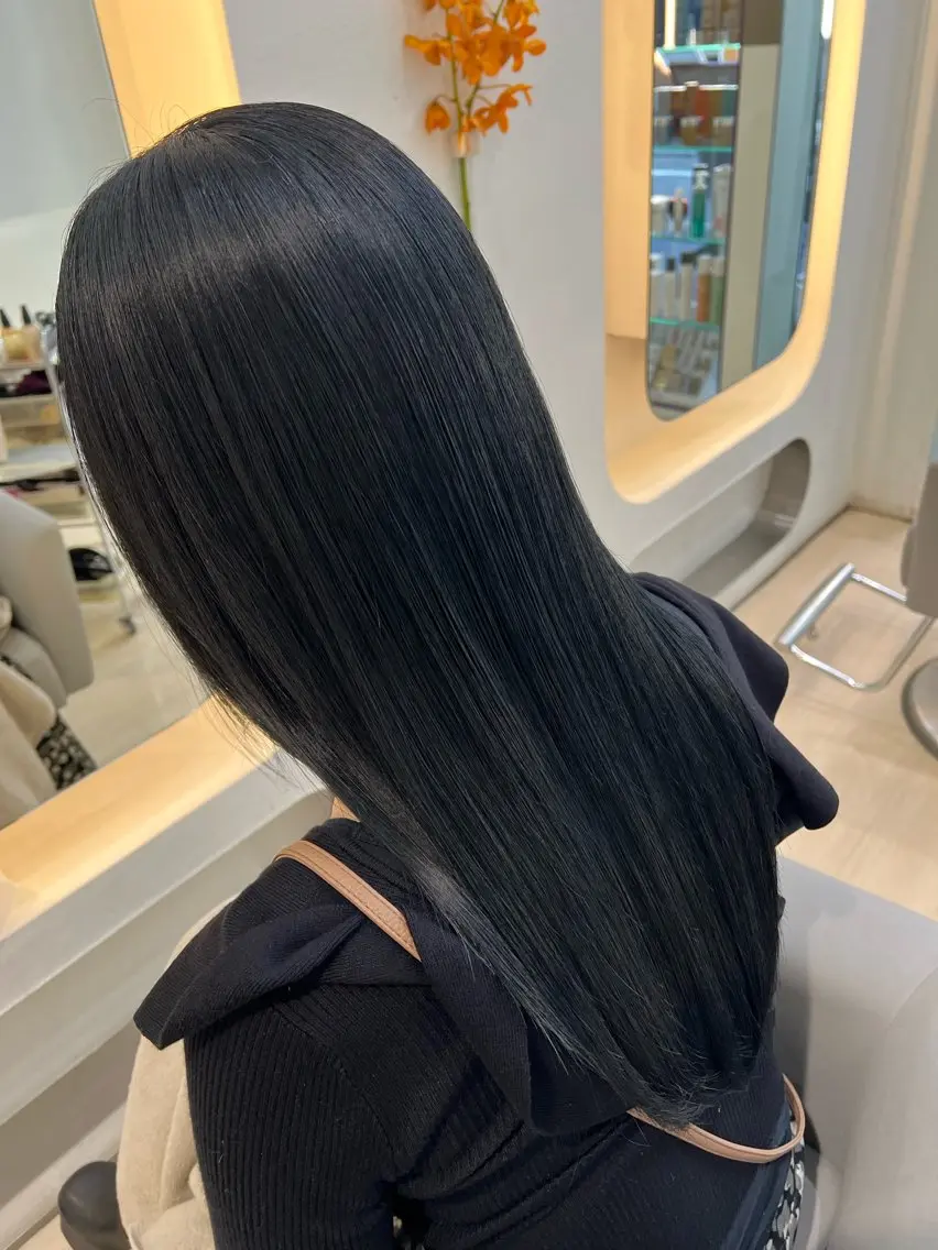 ミディアム カラー トリートメント 堀井 凌平のヘアスタイル
