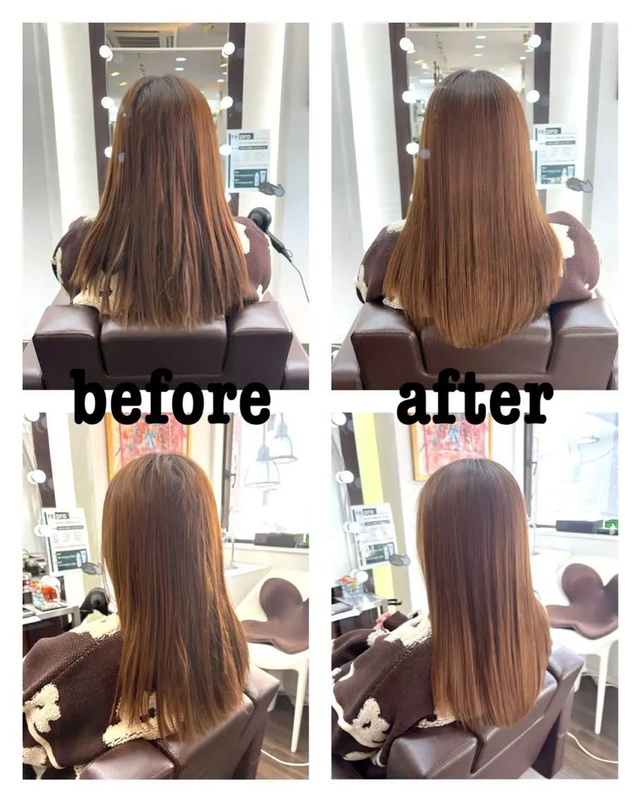 ロング 伸ばしかけ トリートメント ヘッドスパ 髪質改善/美髪育成 FORMA代表　関のヘアスタイル