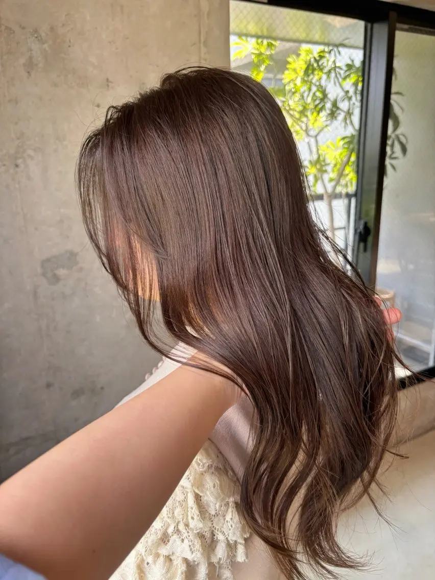 ロング ヘアカラー KAREN _KITEのヘアスタイル