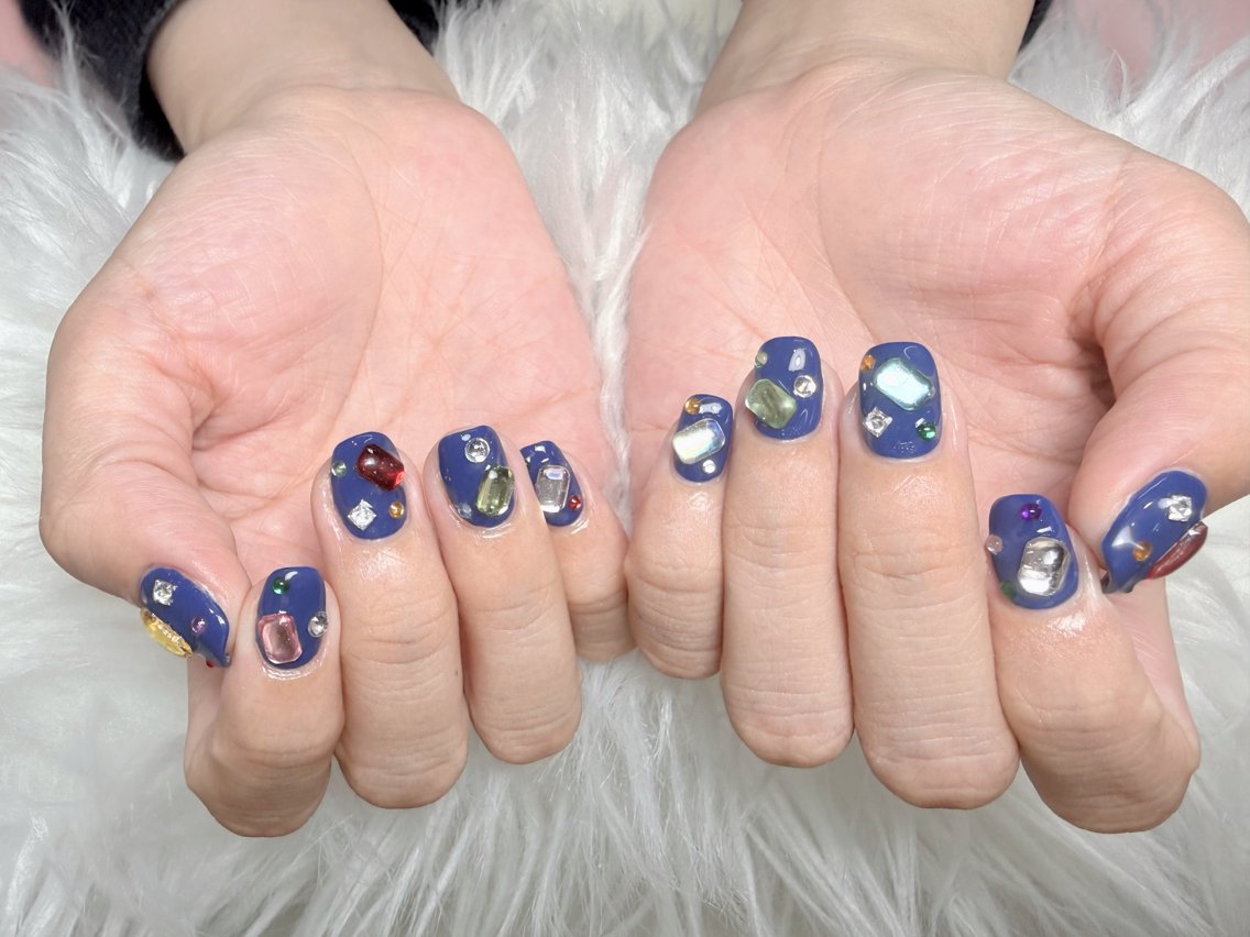 ネイル フレンチネイル グラデーション 韓国ネイル マグネットネイル ワンカラーネイル ハンドネイル Jang Nailのネイルデザイン