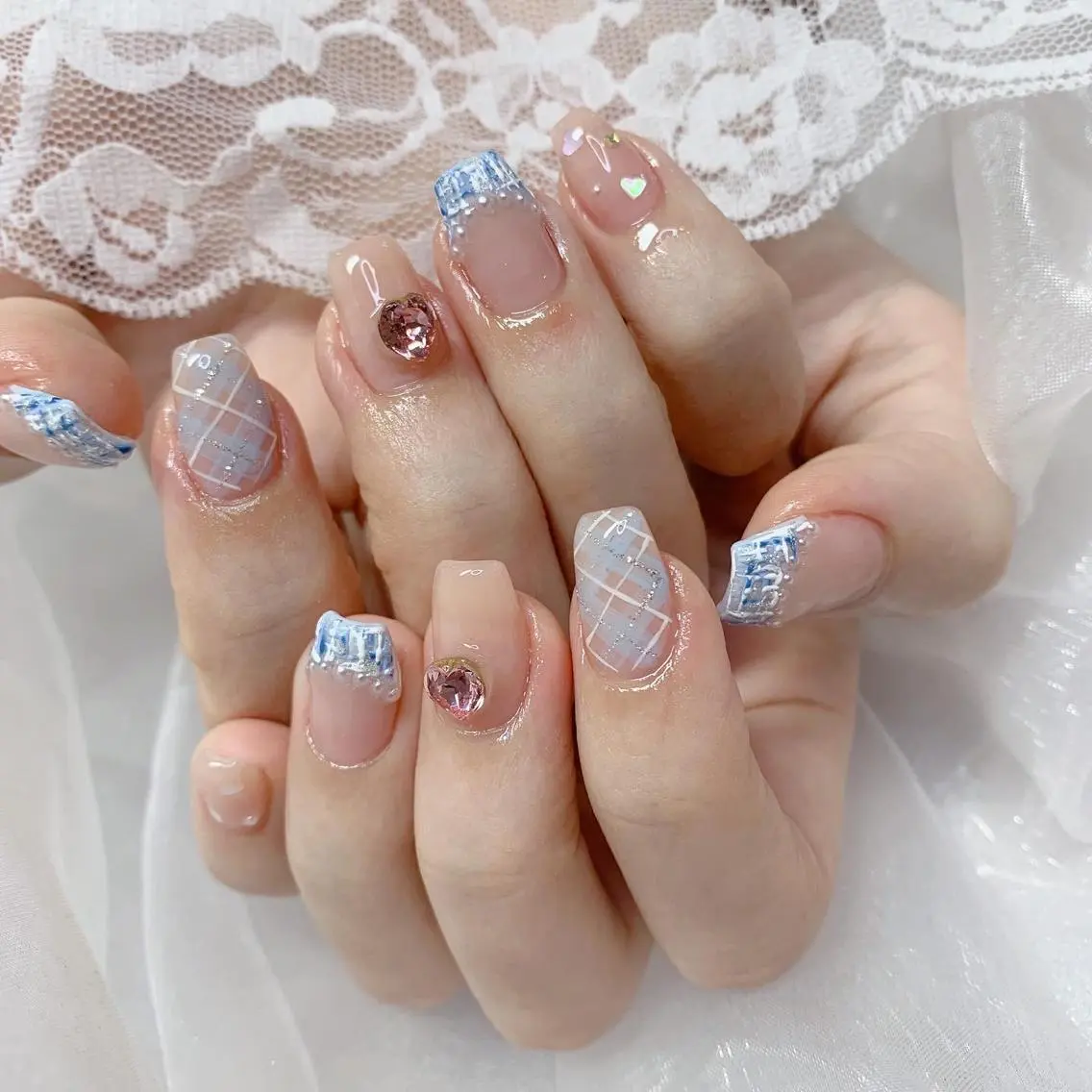 ネイル ハンドネイル La neige* yuki 🐩🌙のネイルデザイン