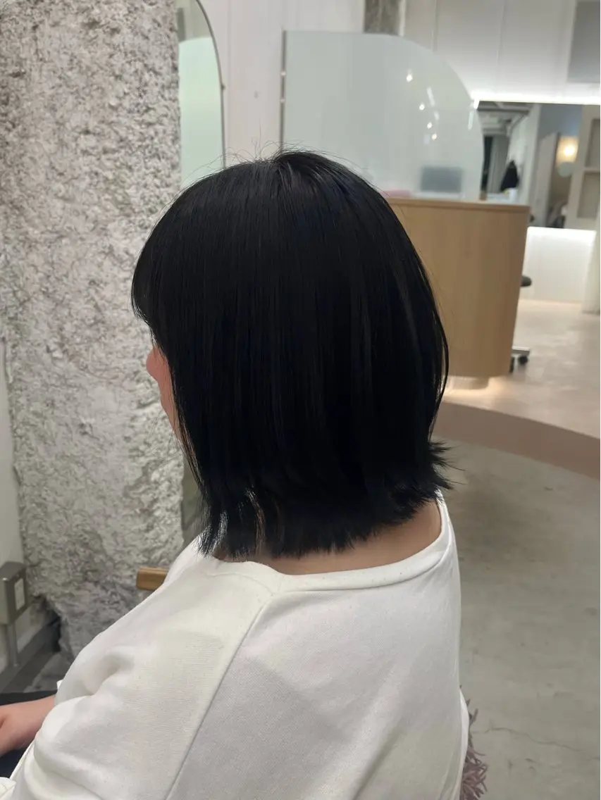 ショート カラー ヘアカラー トリートメント 🌼花屋併設🌼 木下奈々望のヘアスタイル