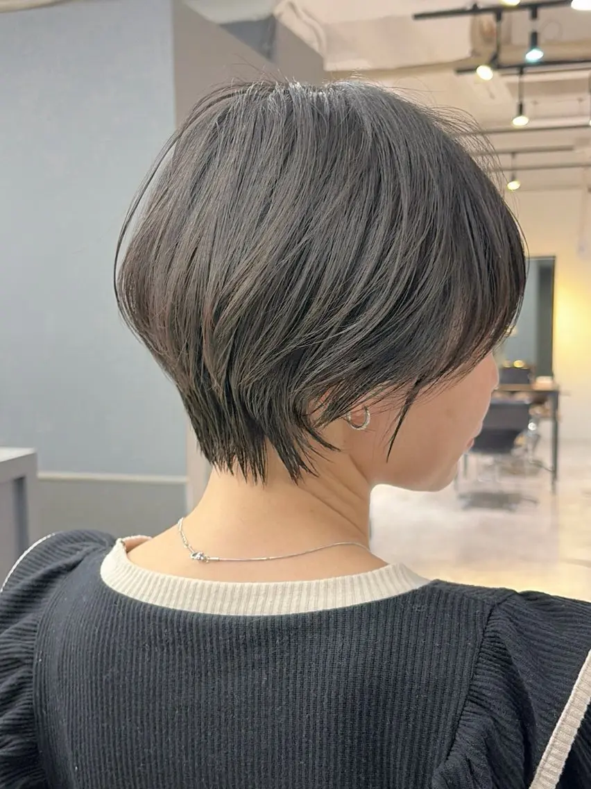 ショート 久保 佳乃のヘアスタイル