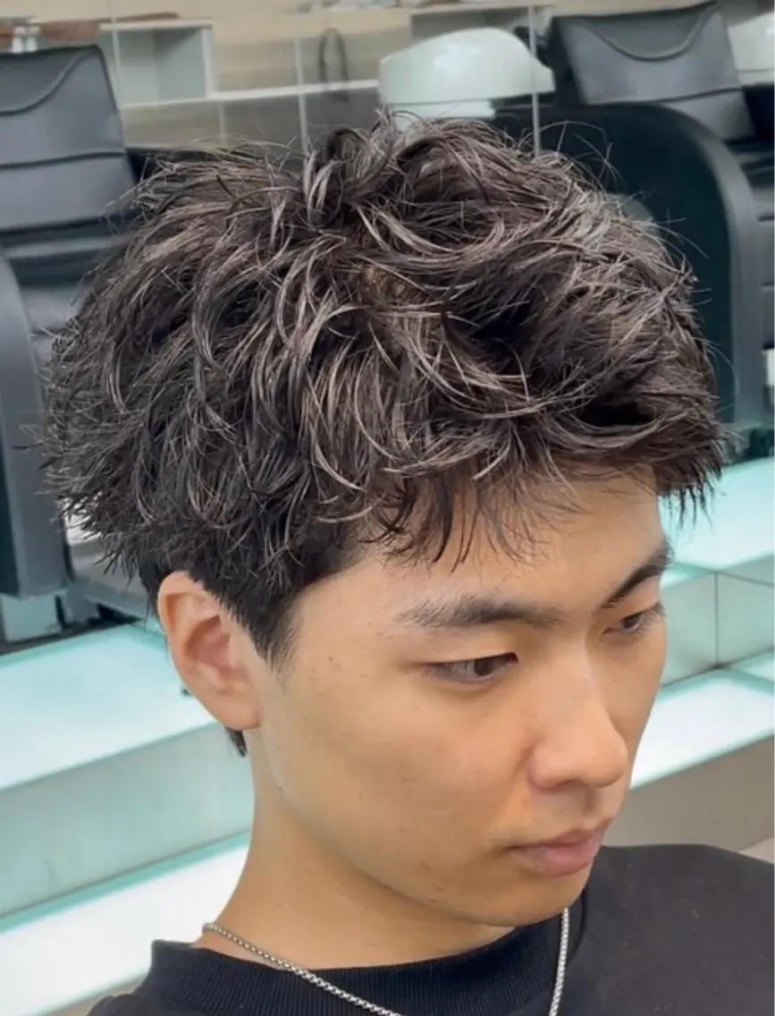 スタイリストメンズカット➕ルーズショート➕ケアトリートメントの写真
