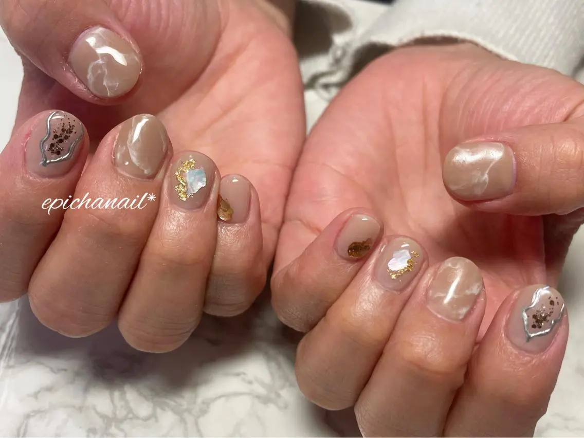 ネイル 持ち込み EPICHA NAILのネイルデザイン