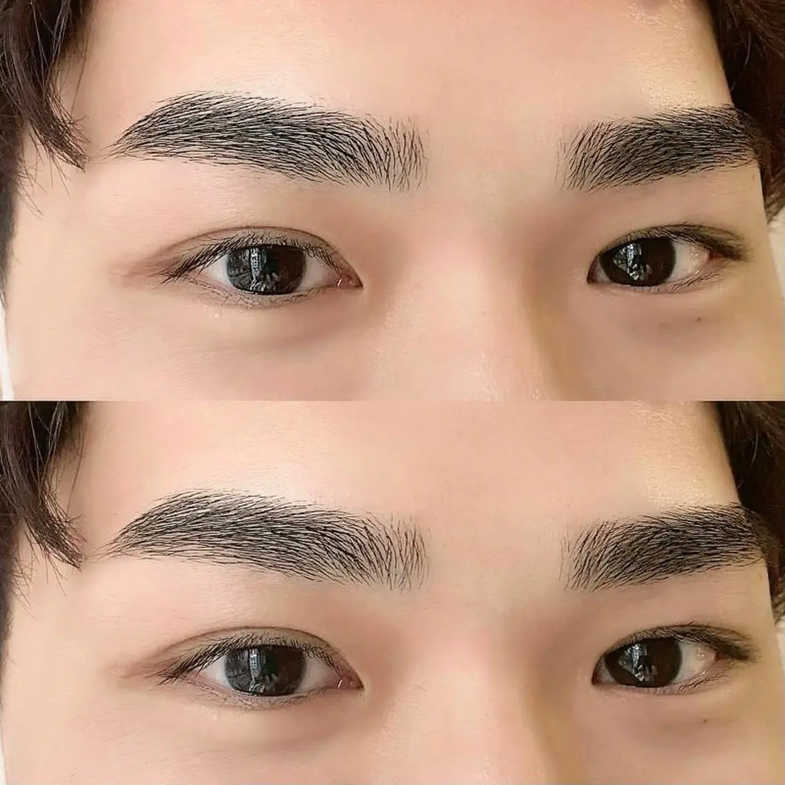 【メンズ眉毛】大人気メニューメンズも整える時代👦🏻✨ふさ眉から美眉でモテ眉に!!🫧の写真