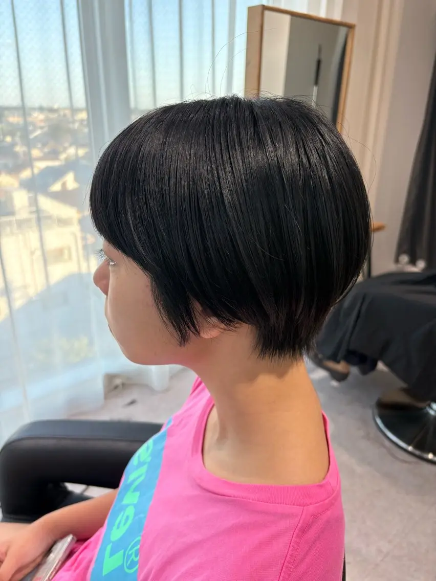 ショート ショートヘア カット aina / n.w.hのヘアスタイル