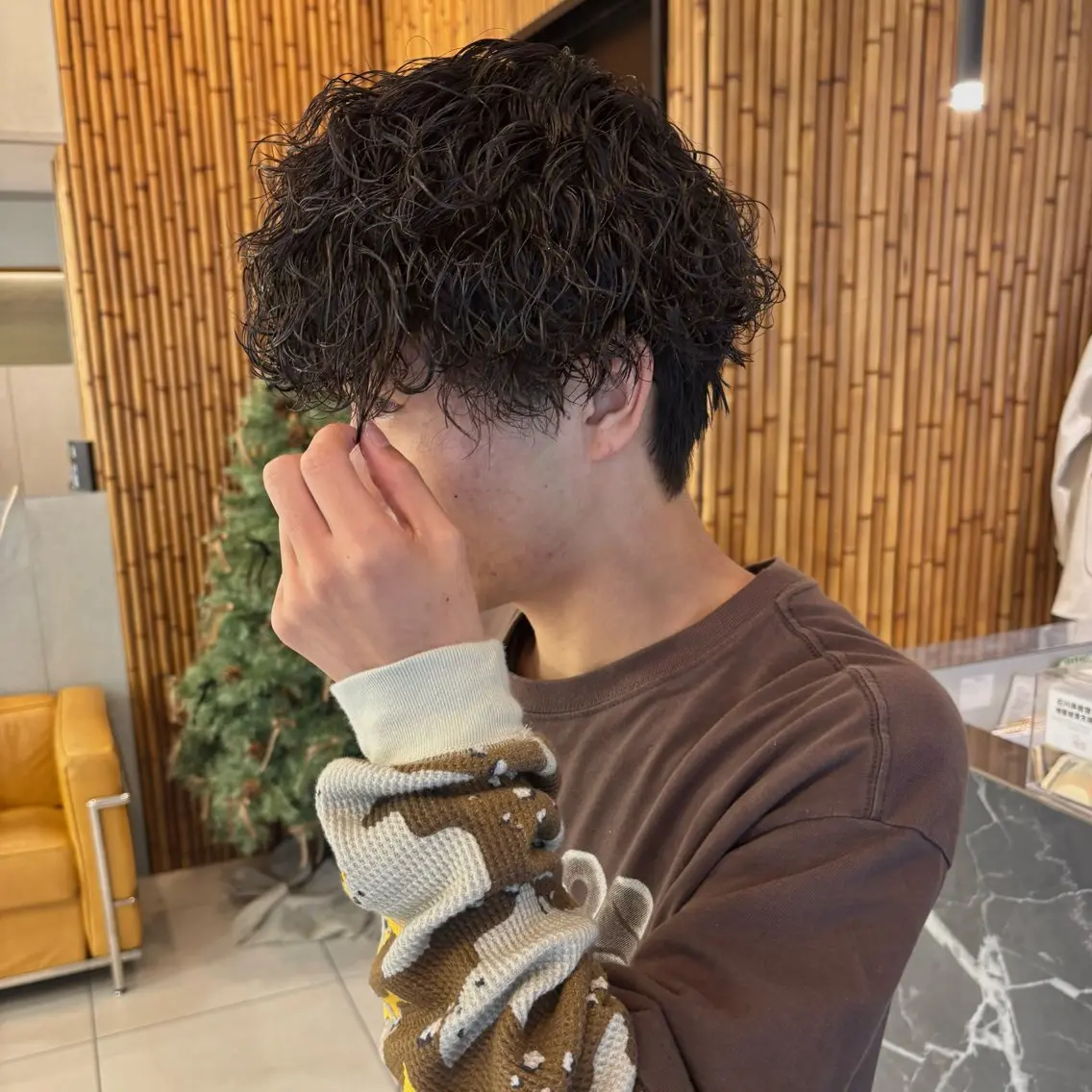 【💙朝楽セット💙】メンズカット＋パーマ◎の写真