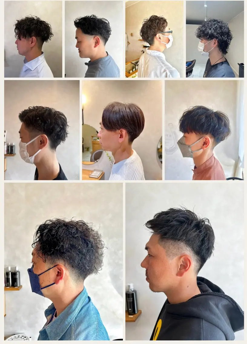 メンズカット+頭皮ケア【クレンジングorトリートメント】+眉カットの写真