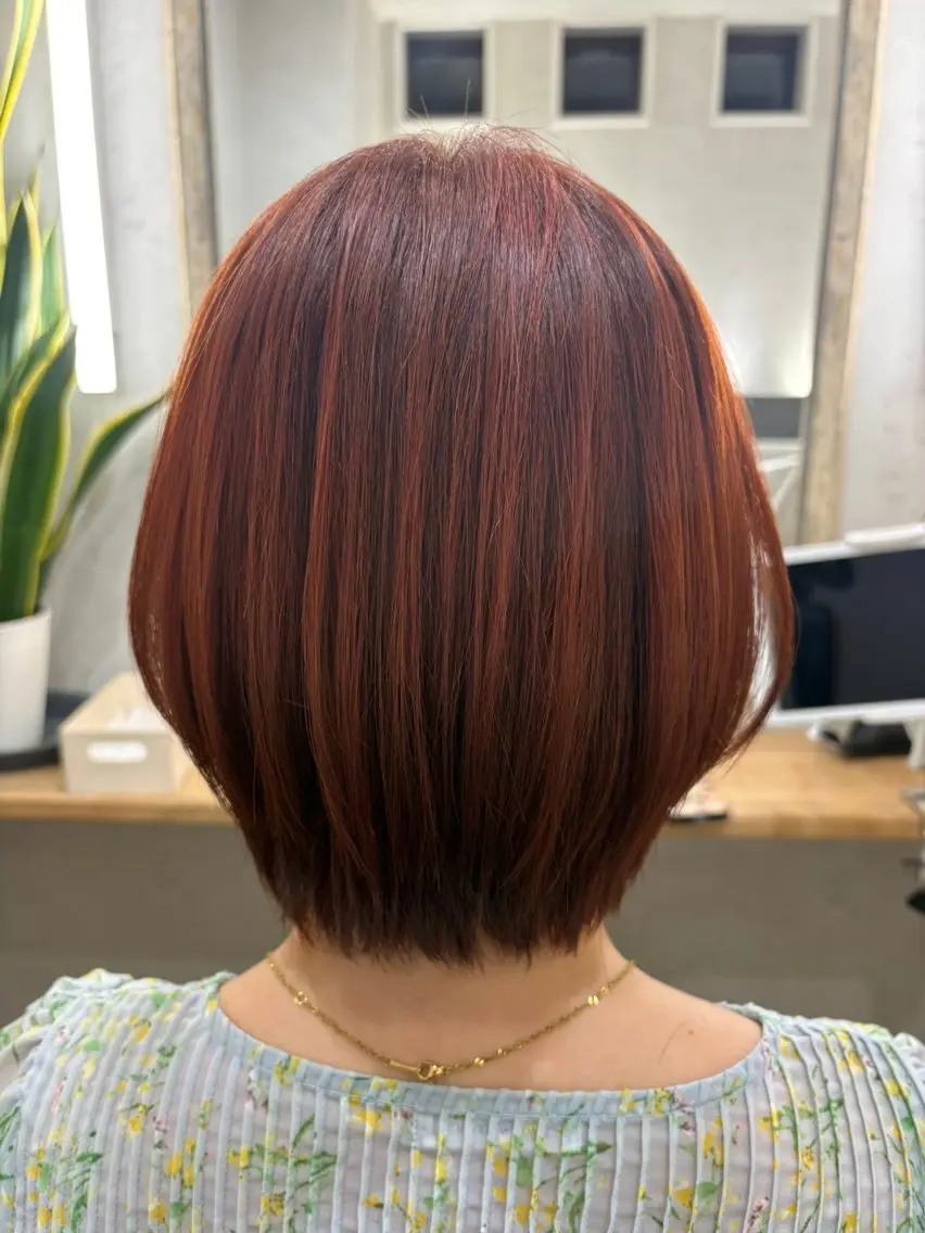 ショート カット ヘアカラー 白鳥 正孝のヘアスタイル