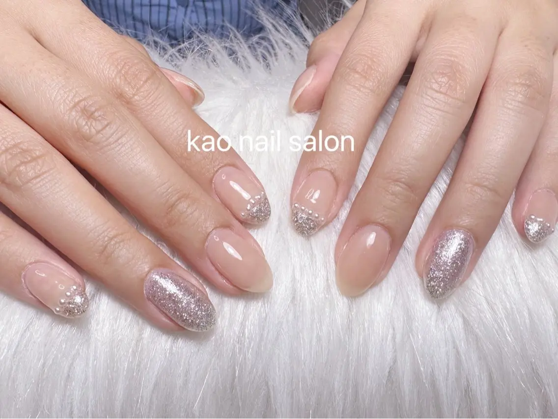 ネイル ハンドネイル kao nail マグネット/長さだしのネイルデザイン