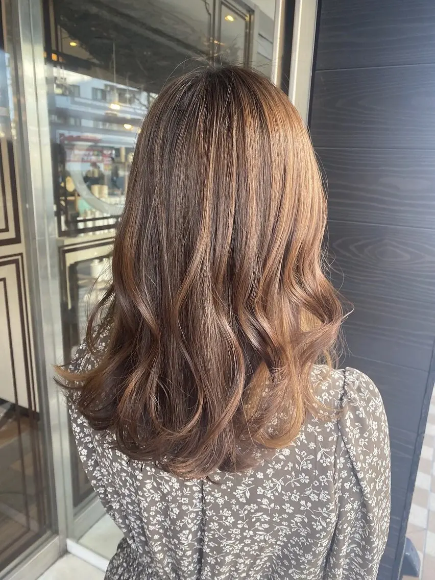 カラー やまはつ そらのヘアスタイル