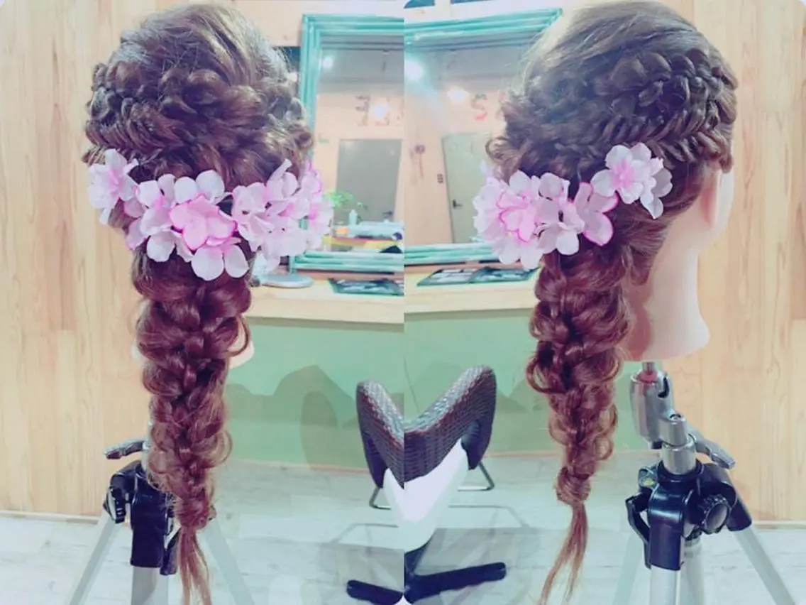 ロング ヘアアレンジ 豊橋美容院 ソンリエのヘアスタイル