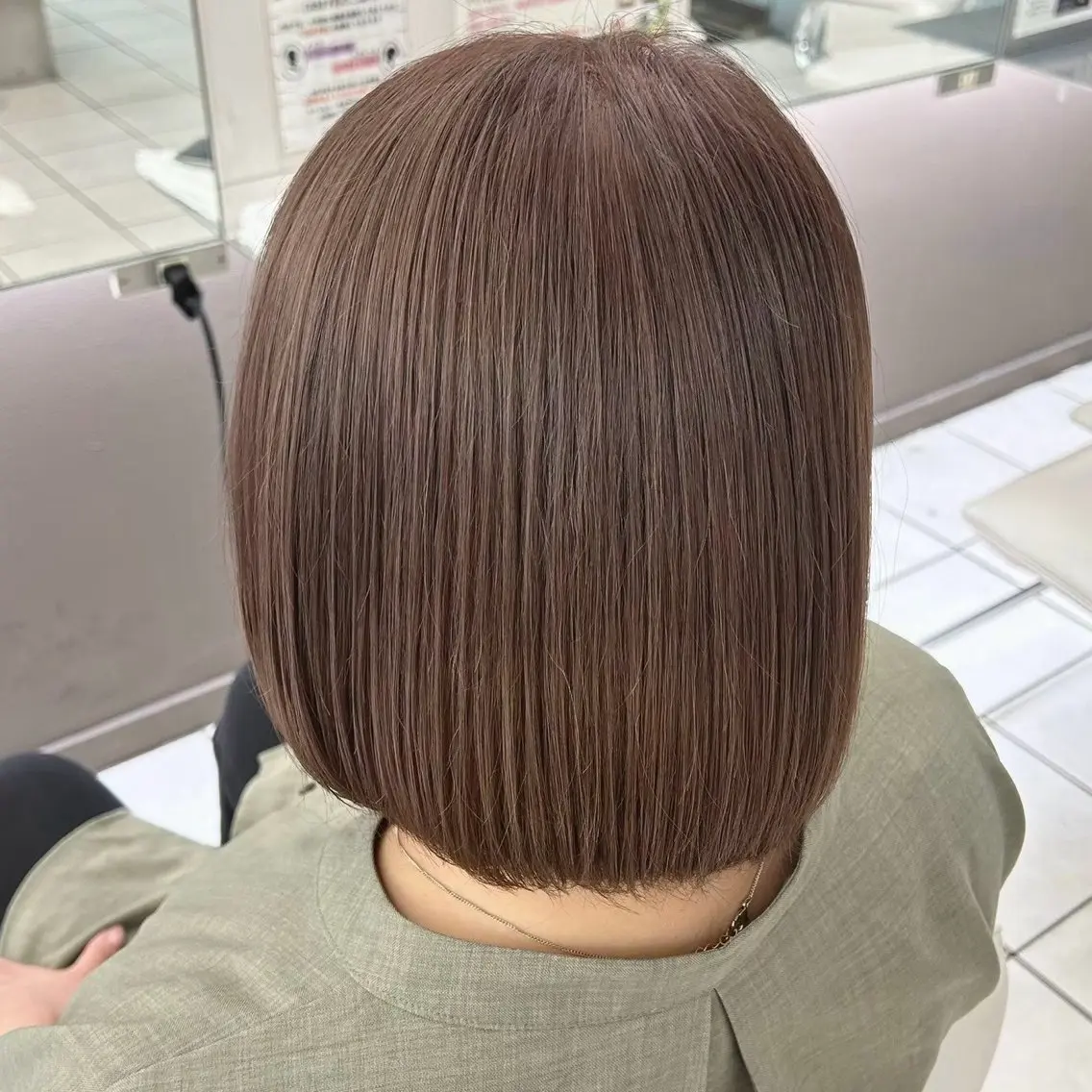 色味や明るさの調節ができる白髪染め🫧【白髪ぼかしカラー】の写真