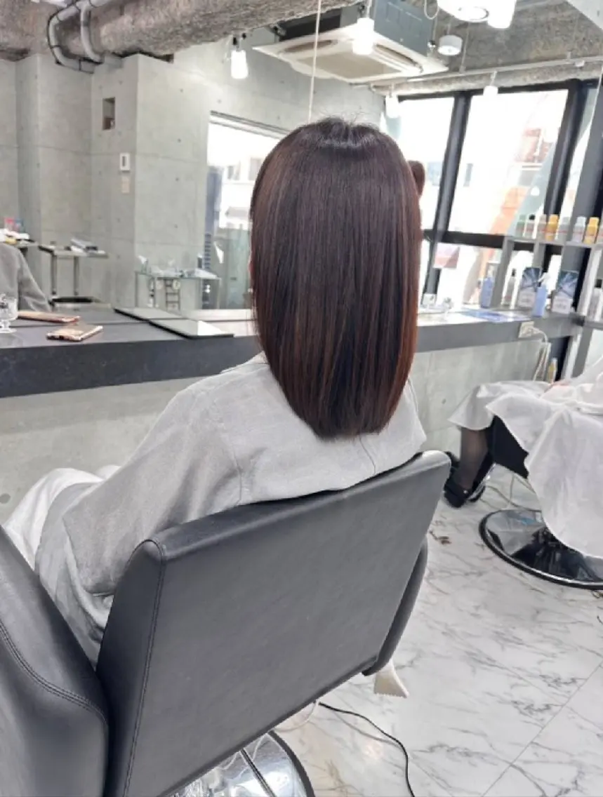 ロング カラー ヘアアレンジ ❇️安達 優心❇️ レイヤー/艶髪特化のヘアスタイル