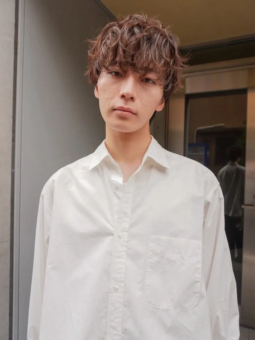 【8月限定】メンズカット+カラー+パーマ+マクストリートメント🌱の写真