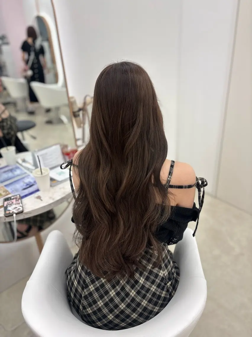 ロング 𝑅𝐸𝑁🎀✨/ 茶屋町/モデル募集中のヘアスタイル