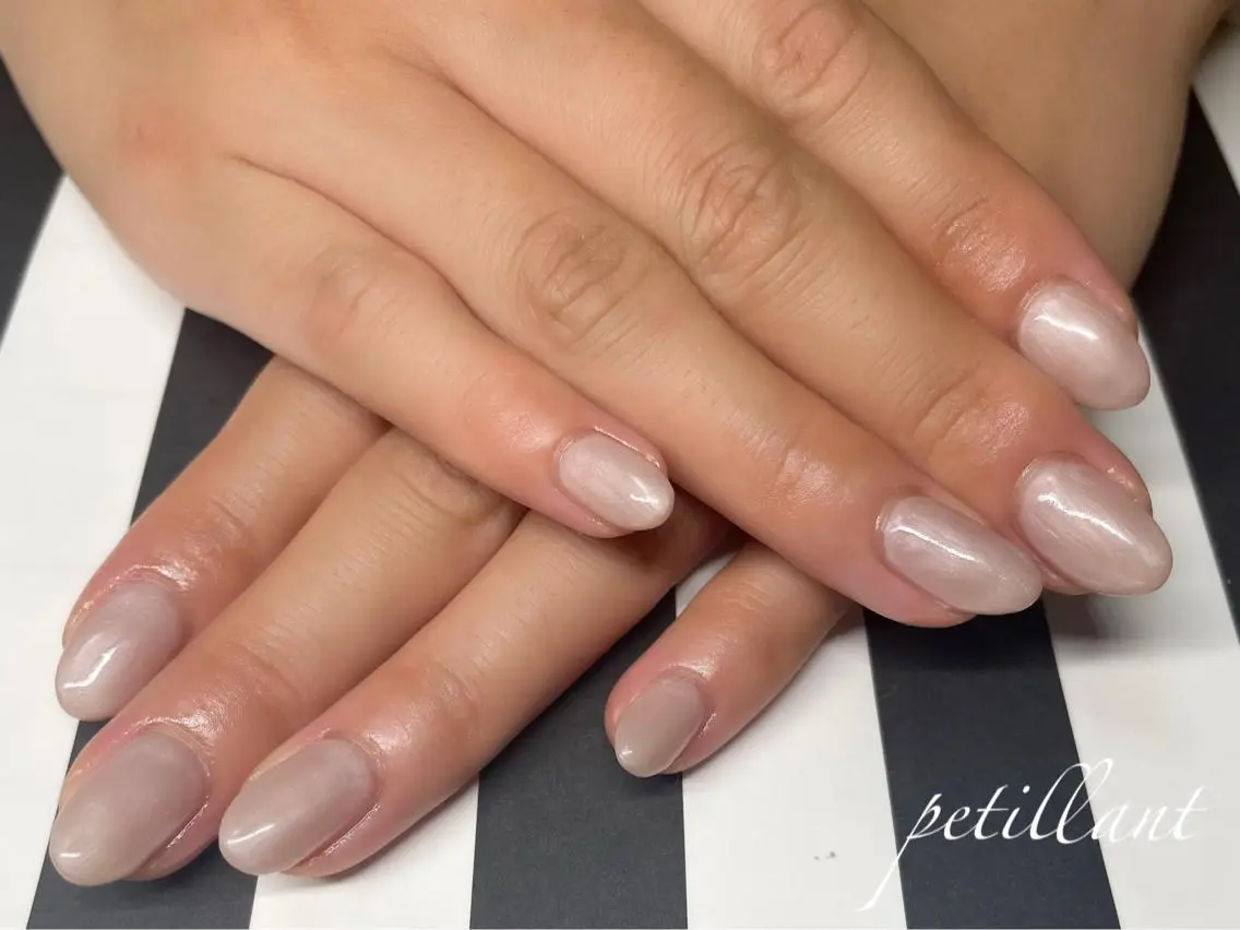 ネイル ワンカラーネイル nail salon petillantのネイルデザイン