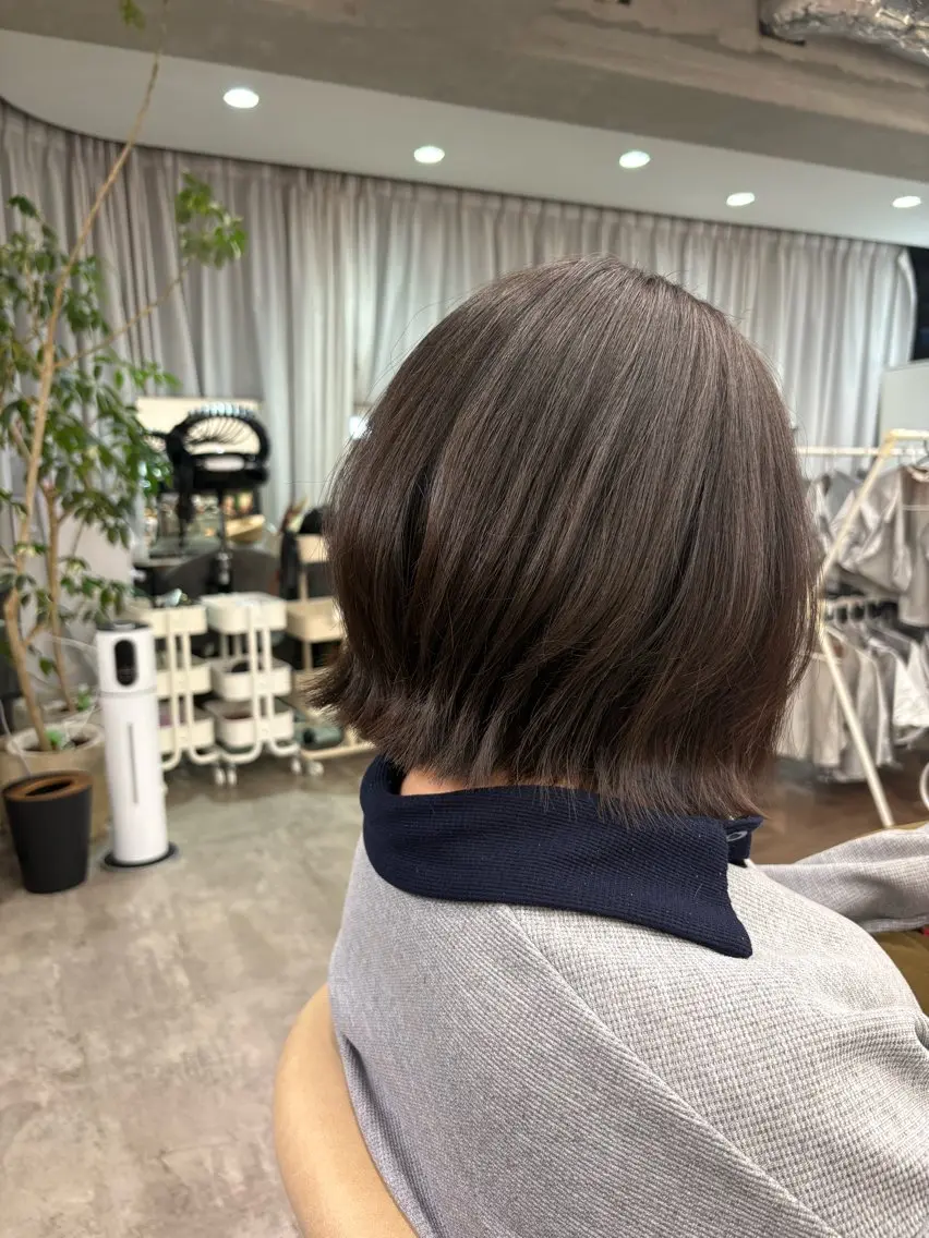 似合わせレイヤー🌟 巻ける縮毛矯正みつきのヘアスタイル