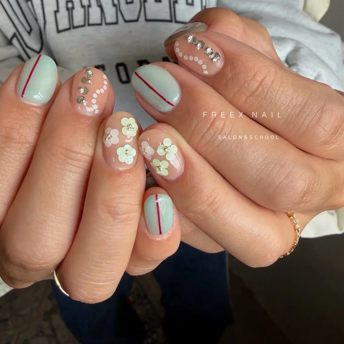 ネイル ハンドネイル フットネイル freex nail /ニュアンス/個性派のネイルデザイン
