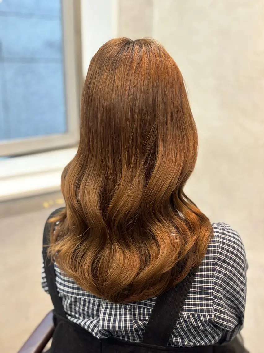 ロング カラー ベージュカラー ミルクティーベージュ ヘアカラー girly上品ヘア 🎀/ベージュikuのヘアスタイル