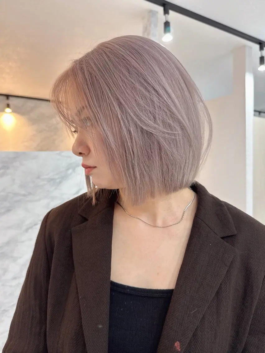 ショート カラー ヘアカラー 𝐑𝐀𝐈𝐇𝐀 /カラーモデル🤍のヘアスタイル