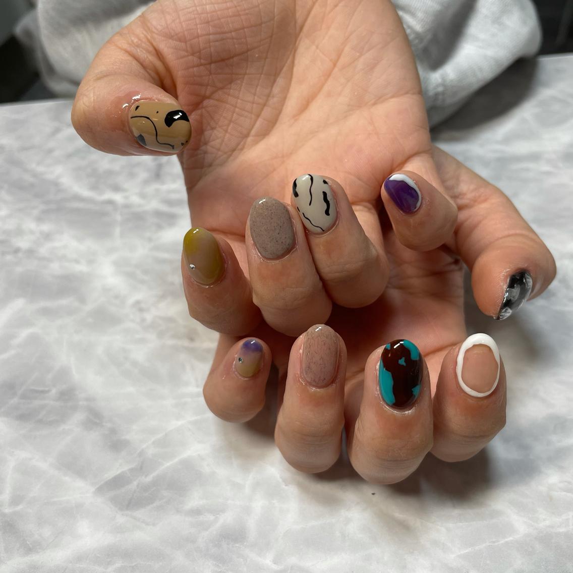 ネイル ハンドネイル Nail Salon Aleumのネイルデザイン