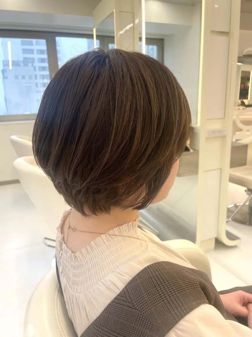 ショート カット 💈髪質改善メニュー 佐藤 萌💈のヘアスタイル