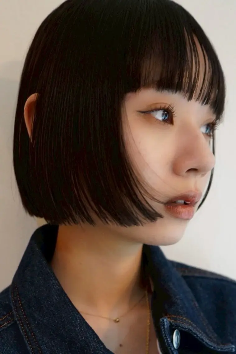 ショート らん カラーモデル募集中のヘアスタイル