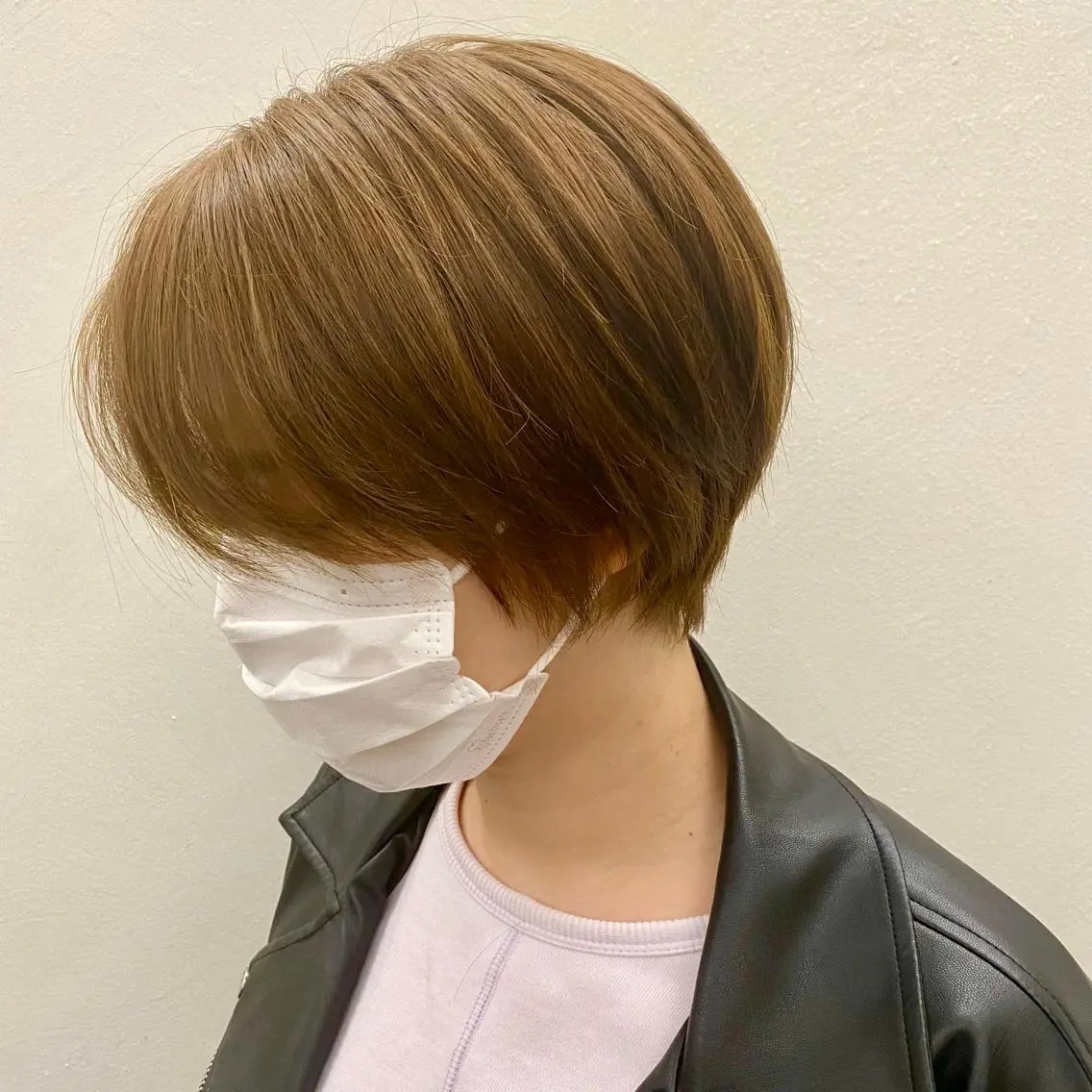 ショート カラー 似合わせレイヤー/ ケアパーマ/高倉のヘアスタイル