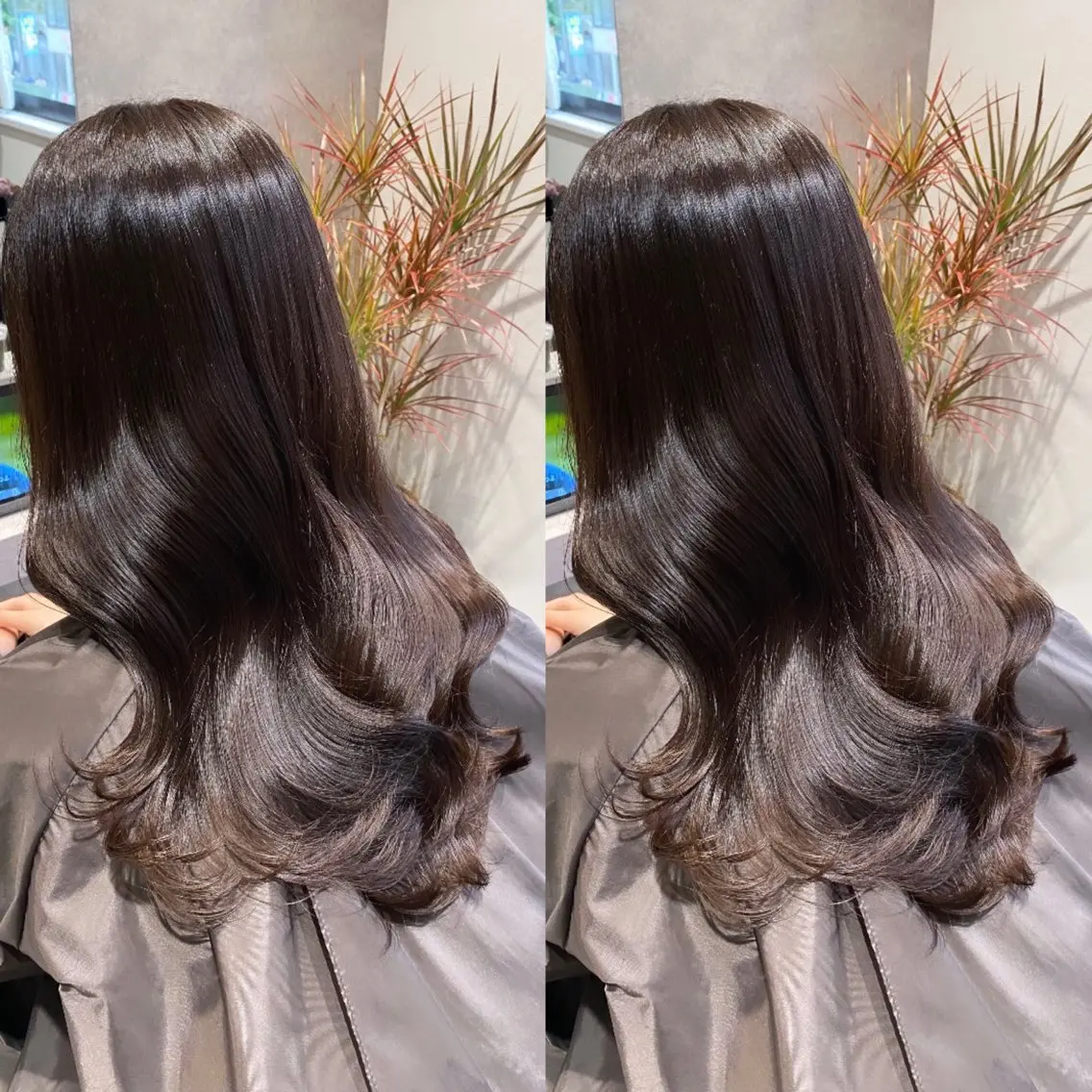 セミロング カット ヘアカラー トリートメント 新宿🫧髪質改善🫧 艶カラー🫧個室のヘアスタイル