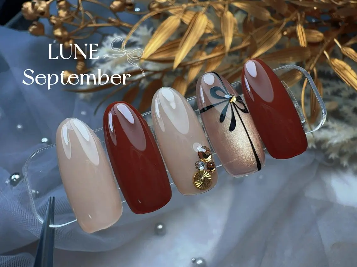 ネイル ハンドネイル LUNE nail salon えりか✨のネイルデザイン