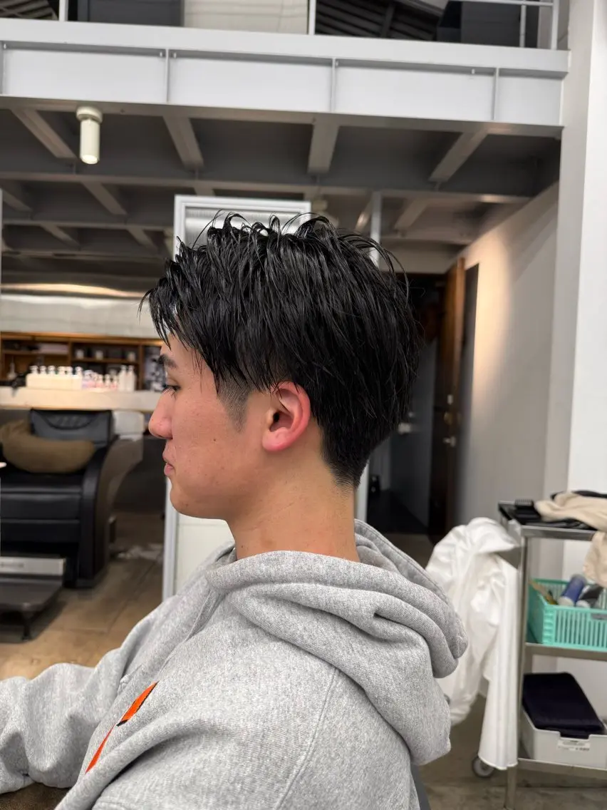 メンズ 竹山 功起のヘアスタイル