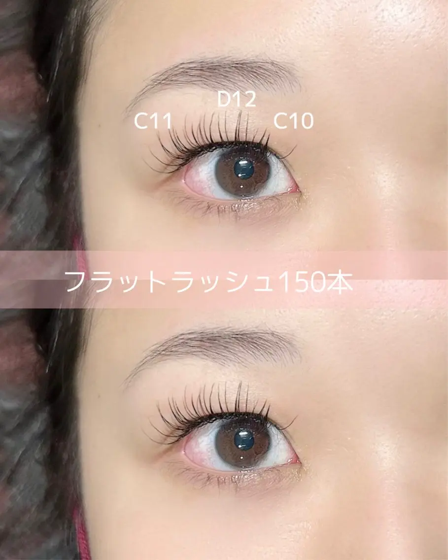 マツエク・マツパ 付け放題 フラットラッシュ マツエク まつげ/整体/にきび ・アトピー専門サロンのマツエク・マツパデザイン