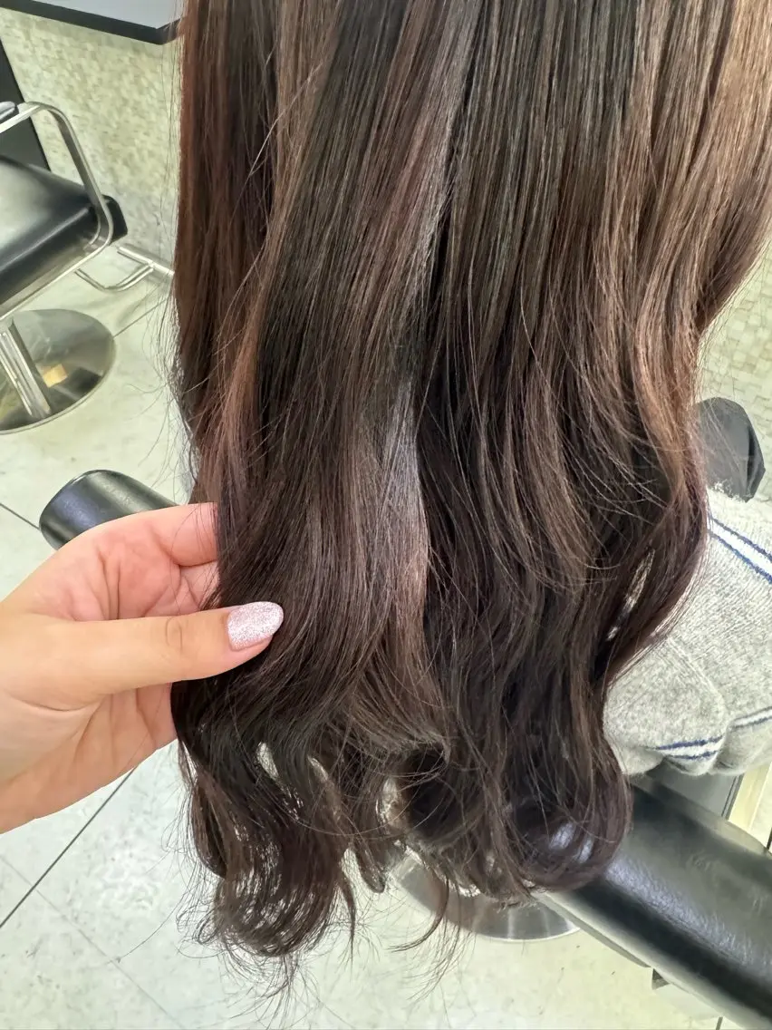 ロング カラー yuzuki 🎀のヘアスタイル