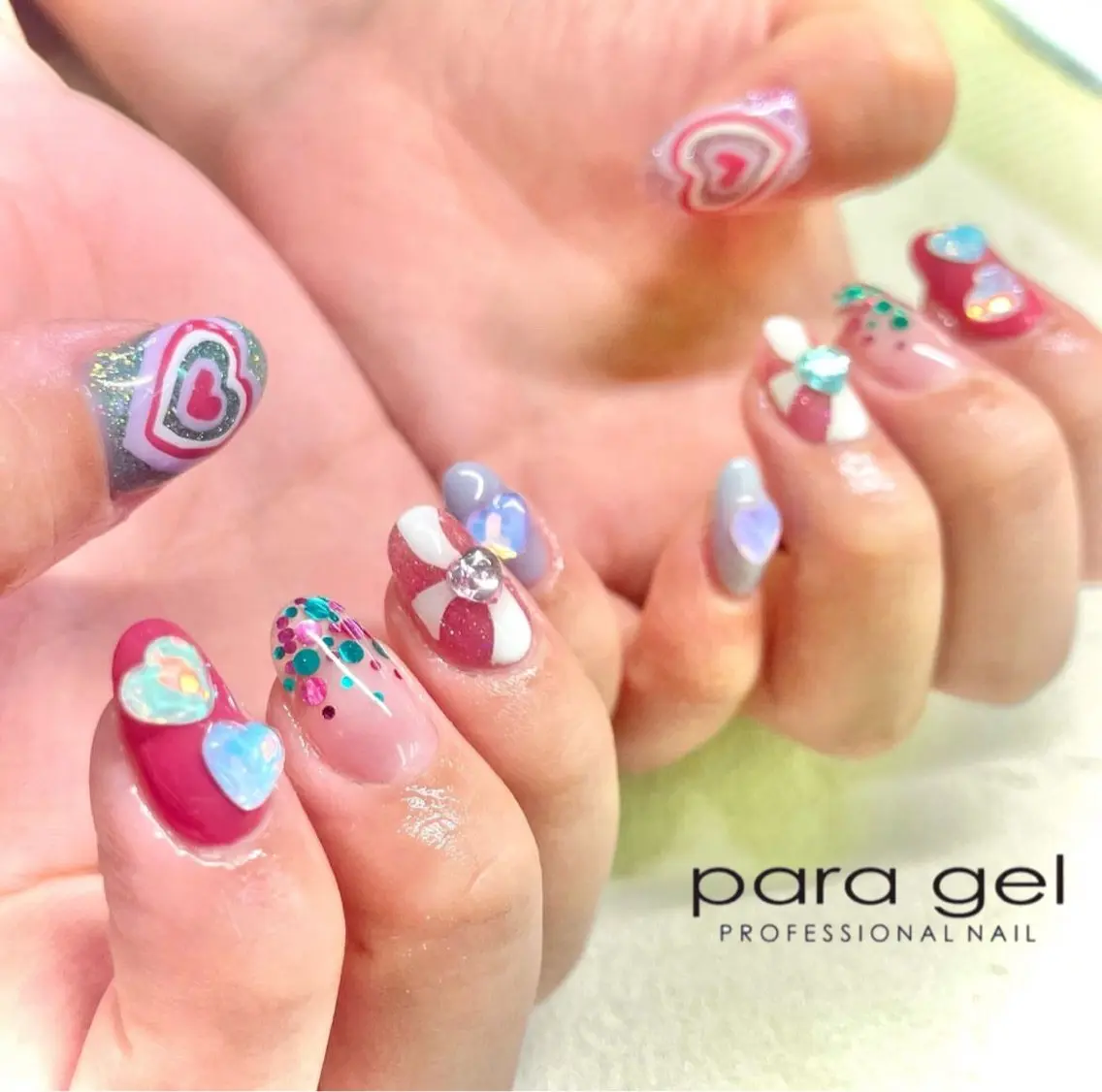 ネイル ハンドネイル Bianca🎀 ONODERAのネイルデザイン