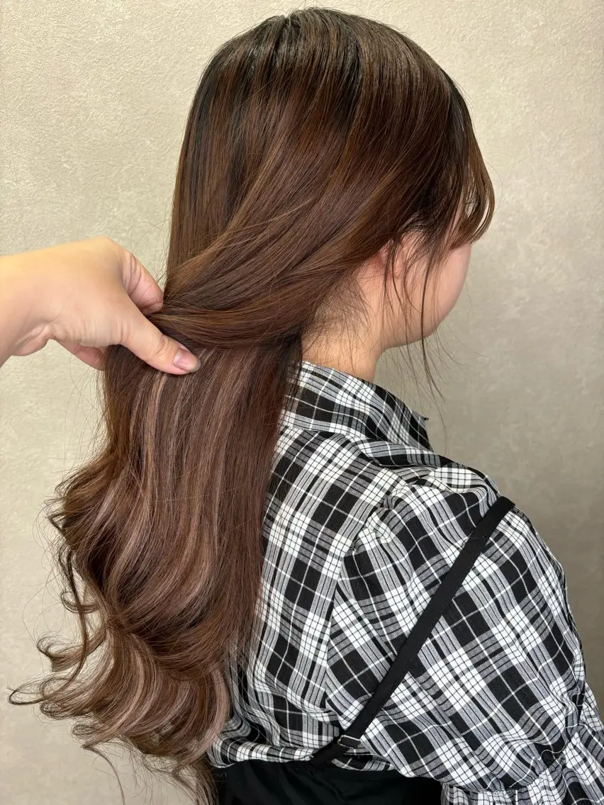 ロング シールエクステ エクステ 学生 エクステ エクステ＊美髪サロン KR2S河内長野店長のヘアスタイル