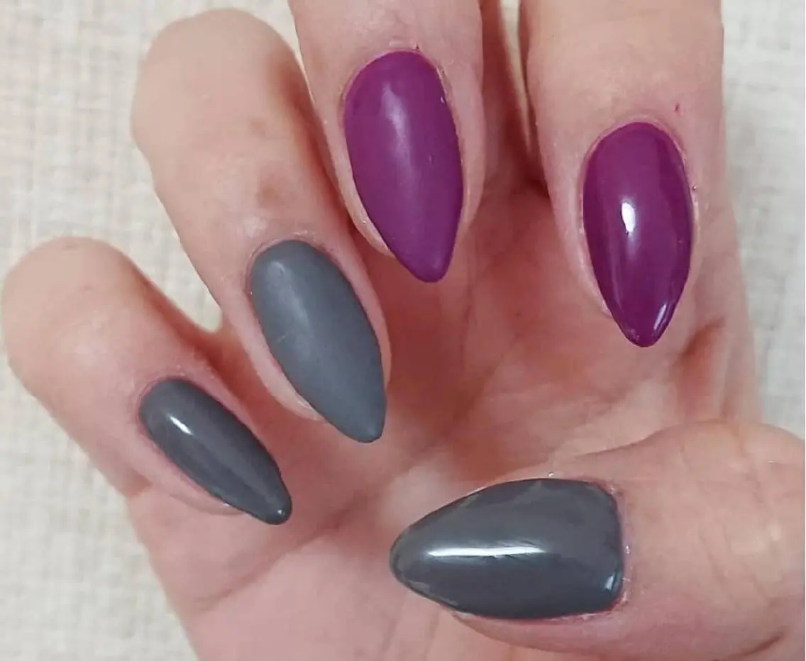 ネイル マットネイル ハンドネイル Lilith Nailのネイルデザイン