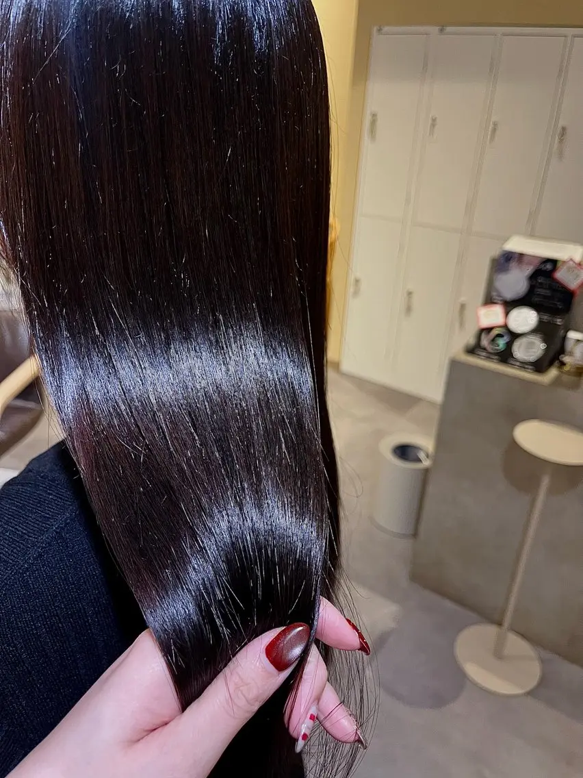 ロング カラー トリートメント 本城 真奈のヘアスタイル