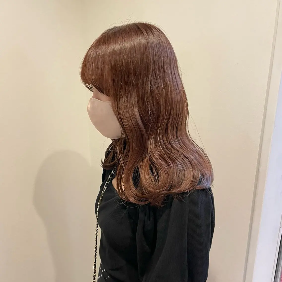 ミディアム カラー ブリーチ ブリーチなしカラー ヘアアレンジ/ 暖色🩵hazukiのヘアスタイル