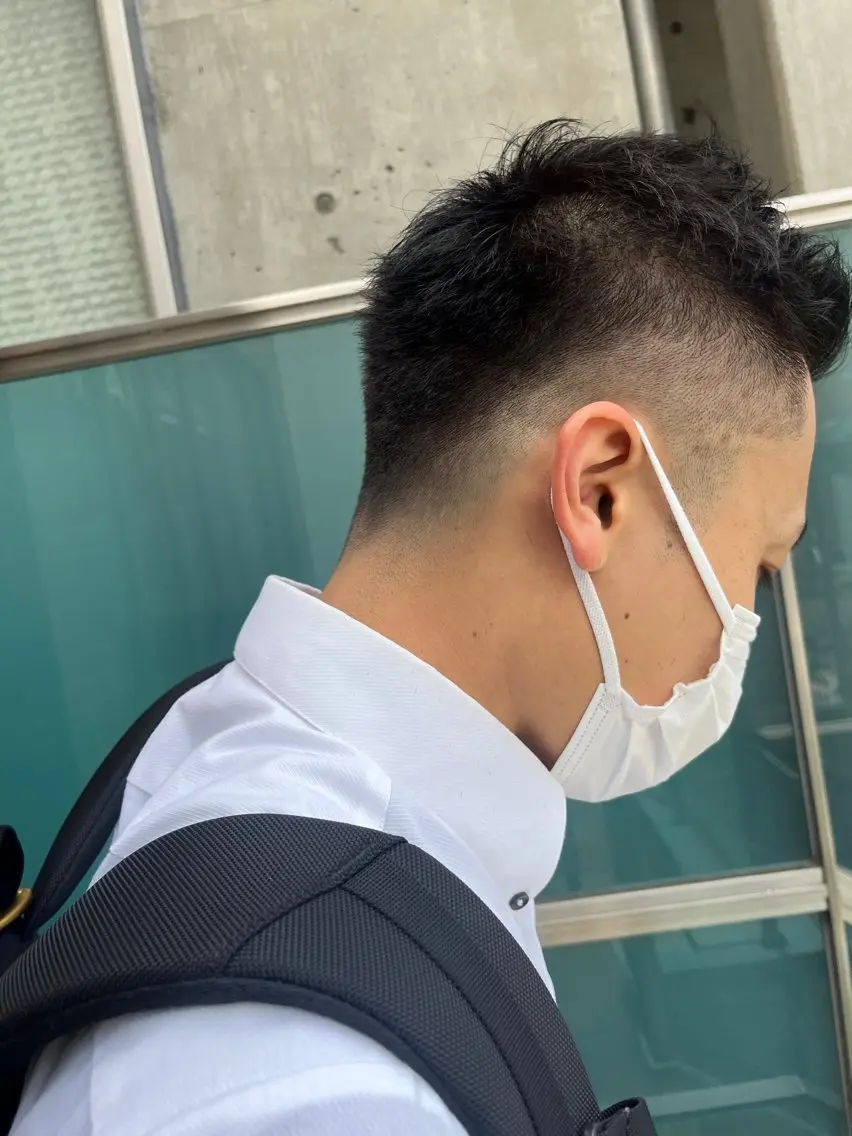 ショート メンズ 久木原 ゆりのヘアスタイル