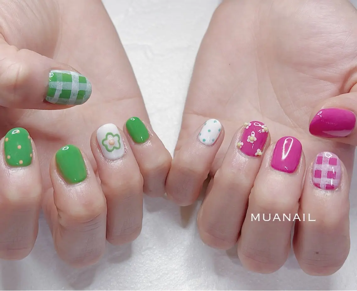 ネイル フラワーネイル その他(ネイル) mua nail mikiのネイルデザイン