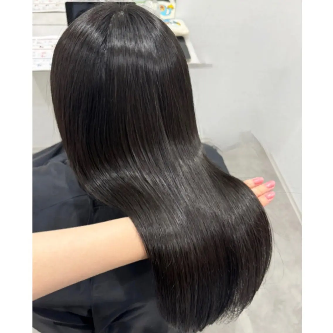 ロング カット 縮毛矯正 トリートメント 仙台で1番盛れるヘア 🎀　真依のヘアスタイル