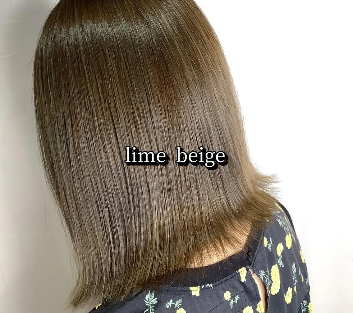 カラー ベージュカラー 稲田 全将のヘアスタイル