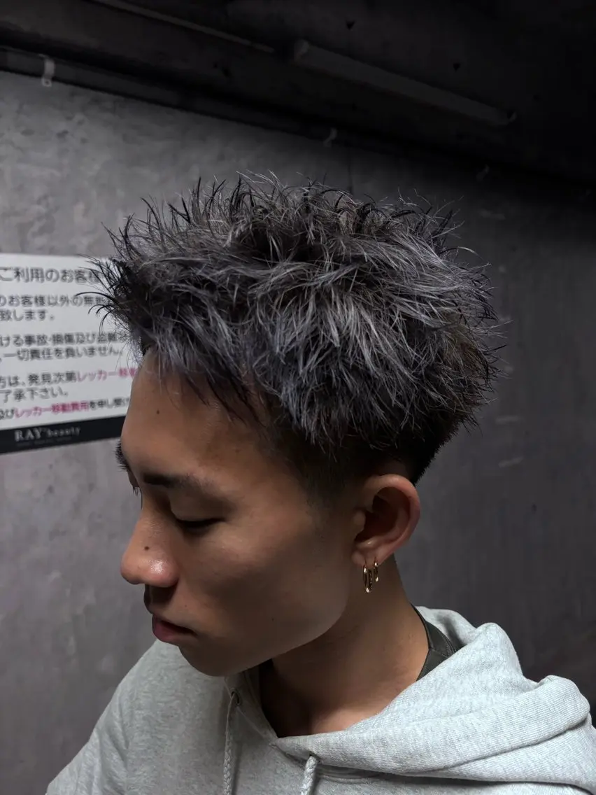 メンズカット(シャンプー+スタイリング付き)の写真