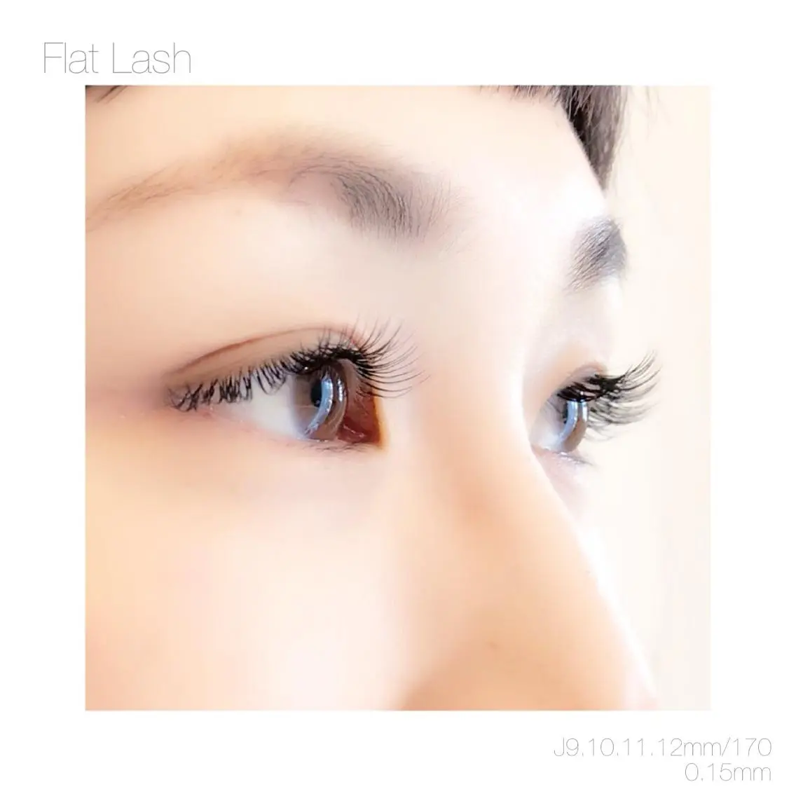 セミロング キッズ マツエク・マツパ CLEF eyelashのマツエク・マツパデザイン