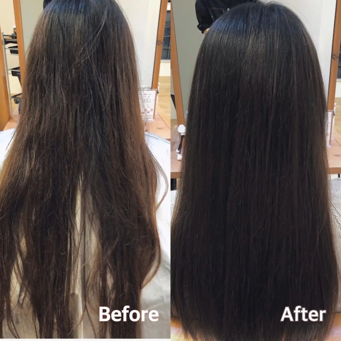 セミロング TELA HAIR 副代表　岡田のヘアスタイル