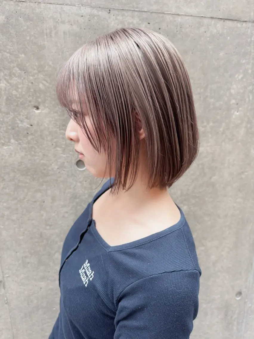 ショート カット ヘアカラー トリートメント ミヤザキ ソウマのヘアスタイル